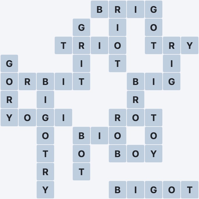 Wordscapes Lagoon - Dusk - level 2713 puzzle answer