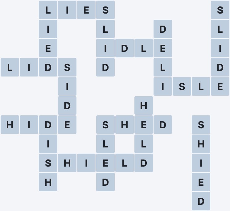 Wordscapes Peak - Valley - level 2728 puzzle answer