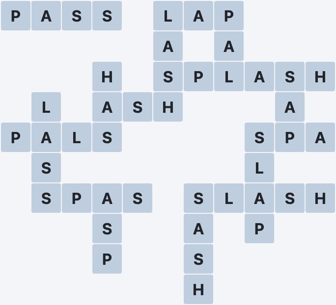 Wordscapes Tropic - Palm - level 277 puzzle answer
