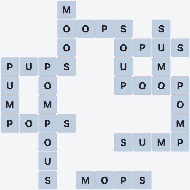 Wordscapes Ice - Frost - level 2804 puzzle answer