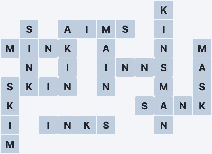 Wordscapes Ice - Frost - level 2808 puzzle answer