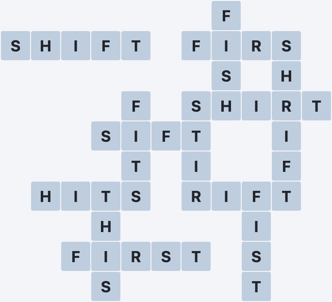 Wordscapes Tropic - Palm - level 280 puzzle answer