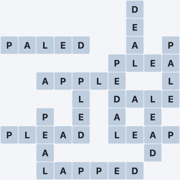 Wordscapes Ice - Frost - level 2812 puzzle answer