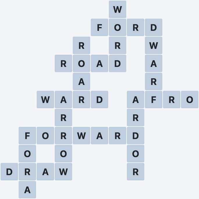 Wordscapes Ice - Frost - level 2814 puzzle answer