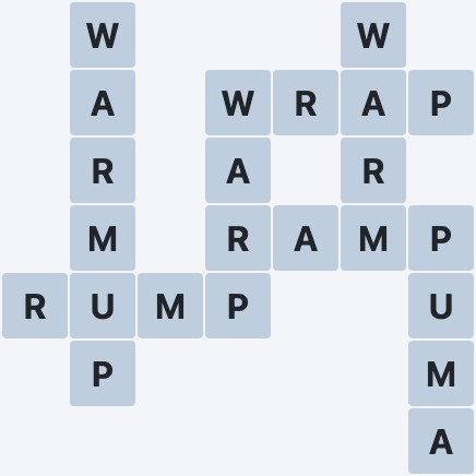 Wordscapes Ice - Freeze - level 2817 puzzle answer