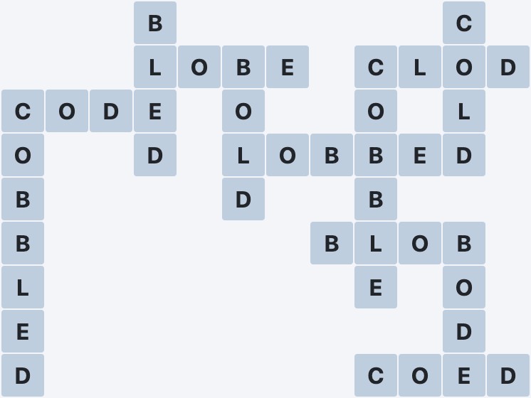 Wordscapes Ice - Freeze - level 2824 puzzle answer