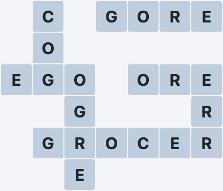 Wordscapes Ice - Freeze - level 2825 puzzle answer