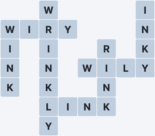 Wordscapes Ice - Freeze - level 2830 puzzle answer
