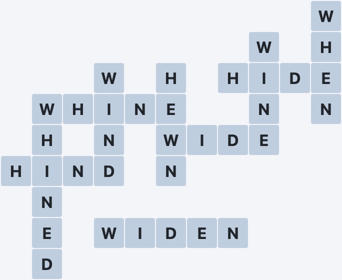 Wordscapes Ice - Light - level 2838 puzzle answer