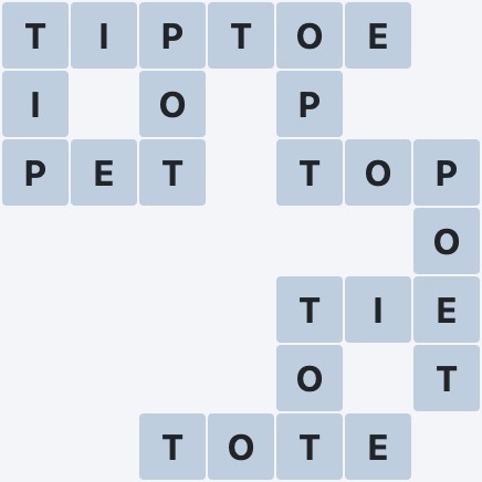 Wordscapes Tropic - Palm - level 283 puzzle answer