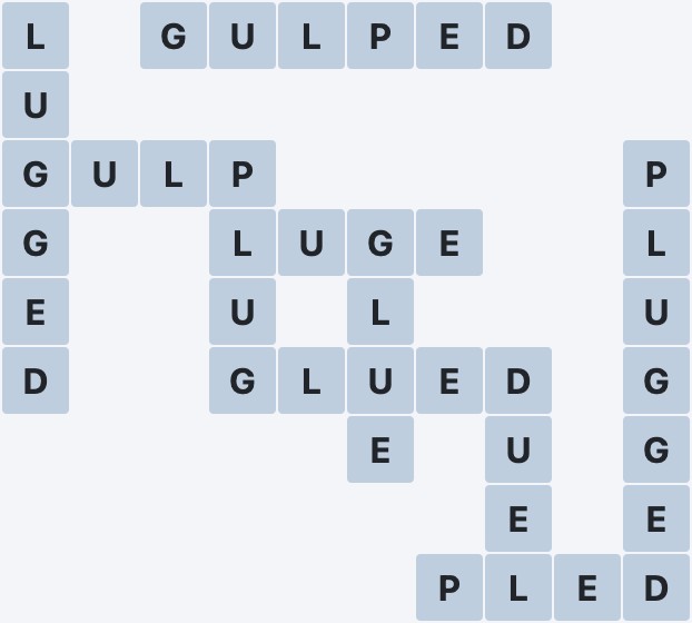 Wordscapes Ice - Light - level 2840 puzzle answer