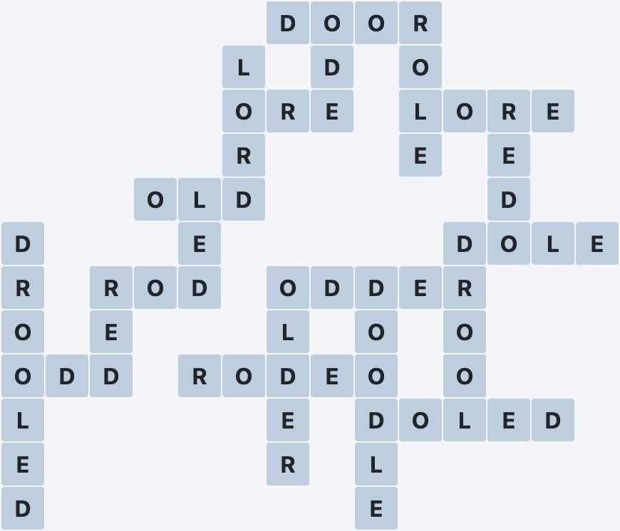Wordscapes Ice - Light - level 2842 puzzle answer