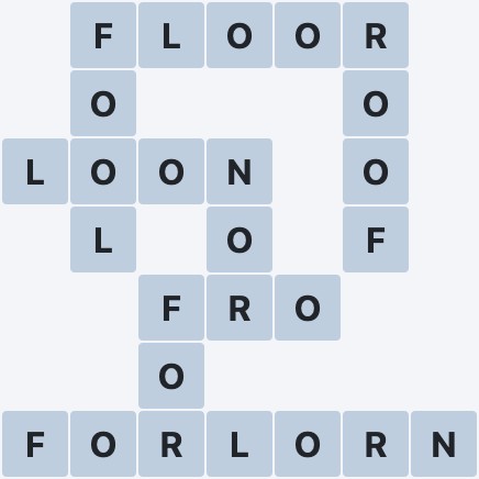 Wordscapes Ice - Light - level 2843 puzzle answer