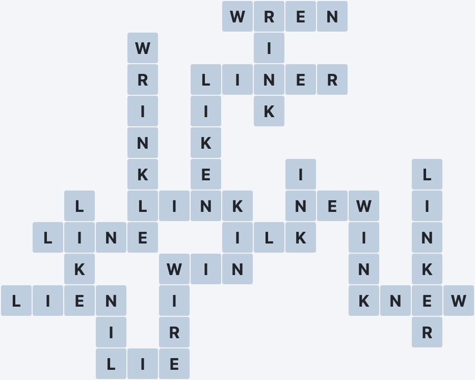 Wordscapes Ice - Melt - level 2850 puzzle answer