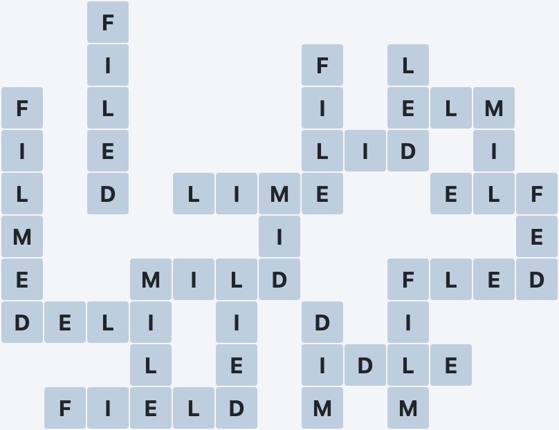 Wordscapes Ice - Melt - level 2857 puzzle answer