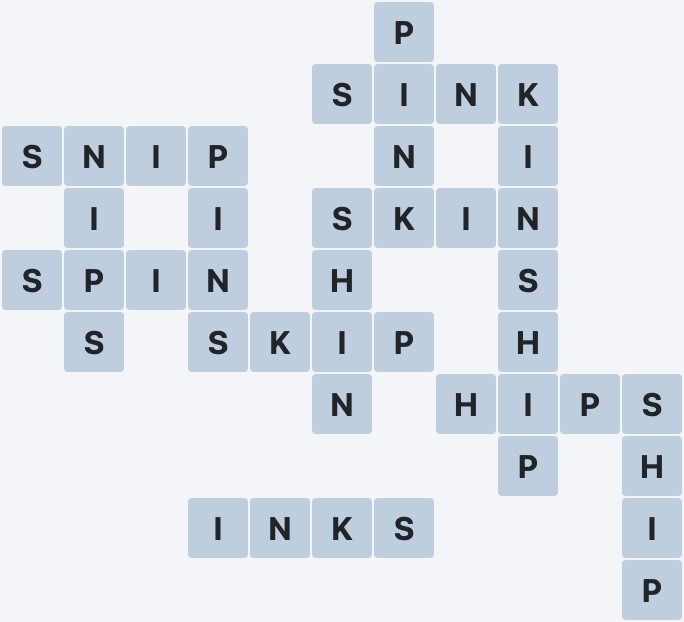 Wordscapes Ice - Melt - level 2858 puzzle answer
