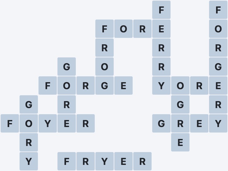 Wordscapes Ice - Snow - level 2876 puzzle answer