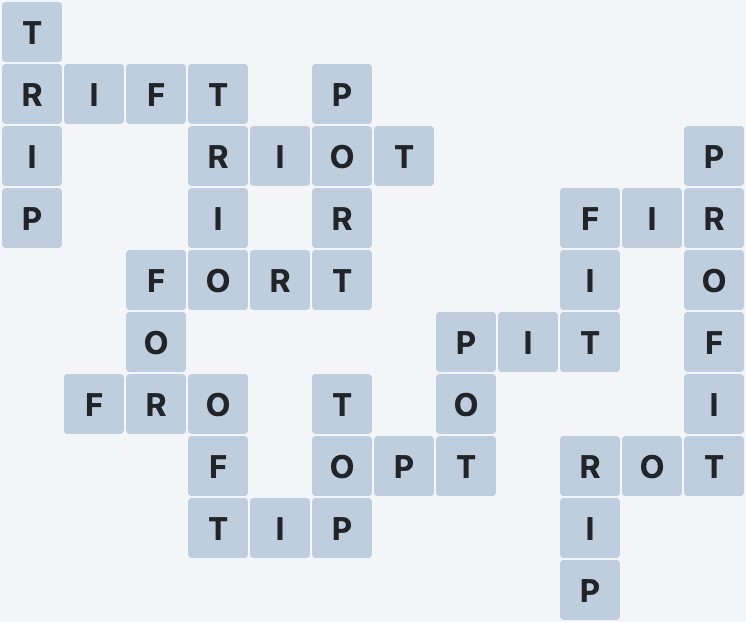 Wordscapes Ice - Snow - level 2879 puzzle answer