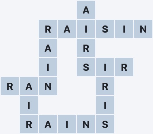 Wordscapes Tropic - Palm - level 287 puzzle answer