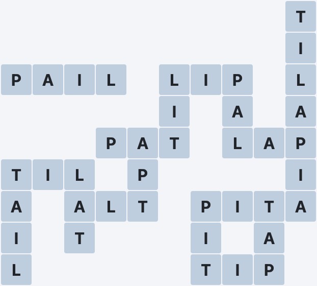 Wordscapes Bloom - Mist - level 2885 puzzle answer