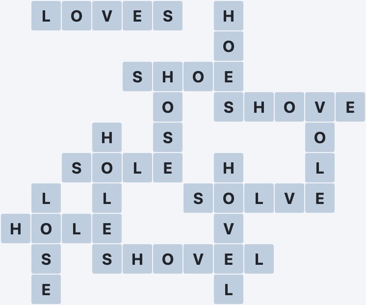 Wordscapes Tropic - Palm - level 288 puzzle answer