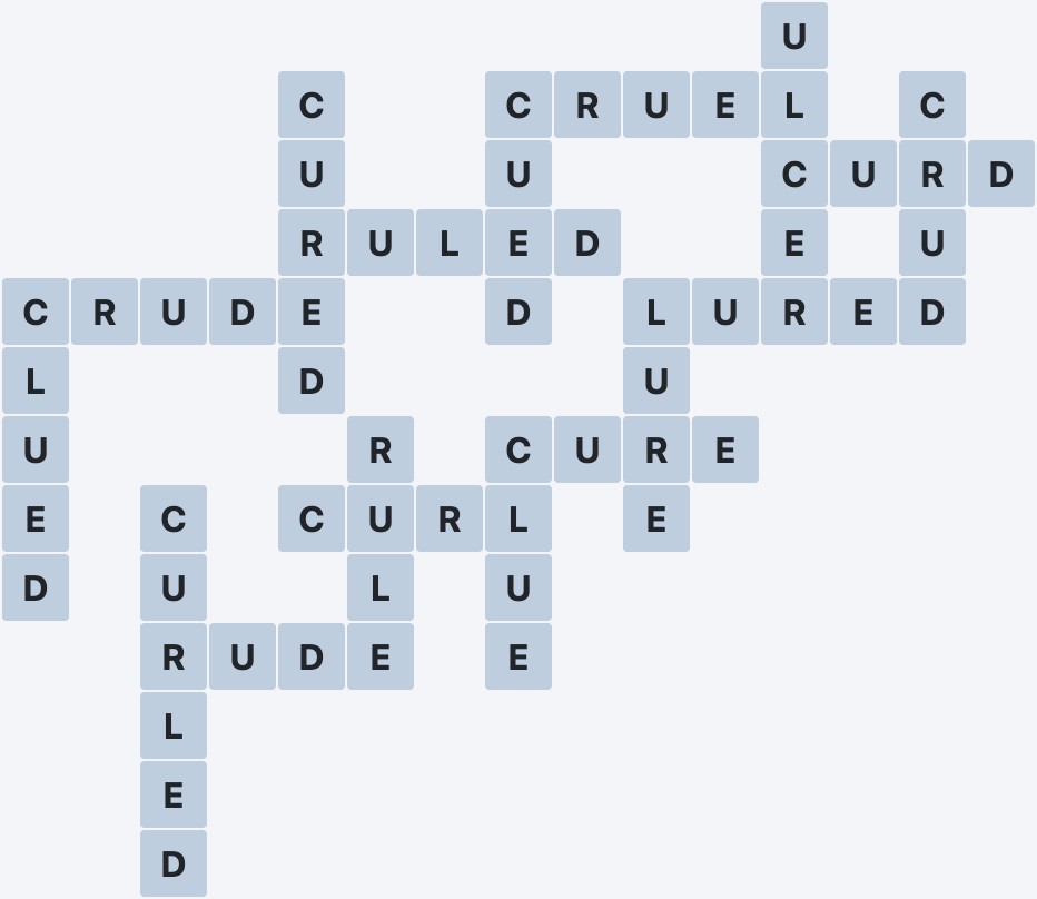 Wordscapes Bloom - Mist - level 2892 puzzle answer