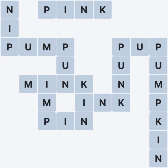 Wordscapes Bloom - Pond - level 2905 puzzle answer