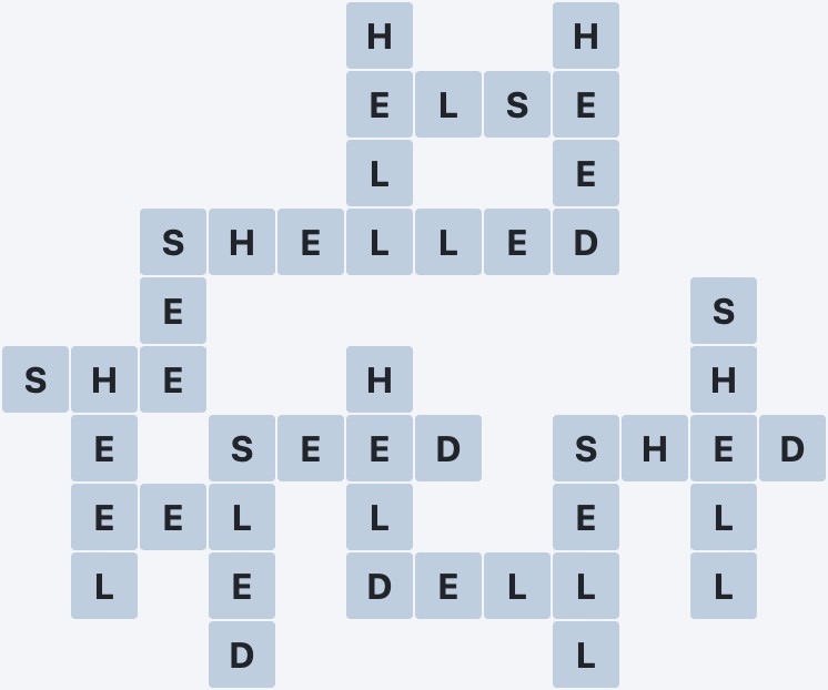 Wordscapes Bloom - Pond - level 2909 puzzle answer