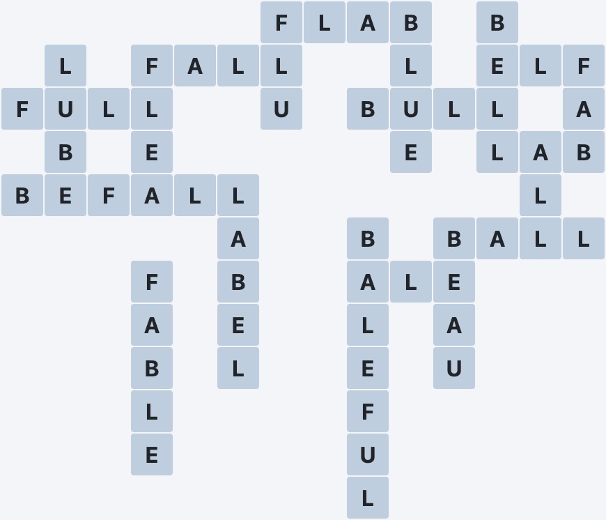 Wordscapes Bloom - Grass - level 2940 puzzle answer