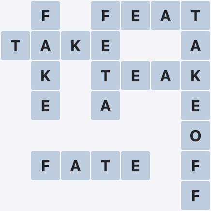 Wordscapes Bloom - Frond - level 2957 puzzle answer