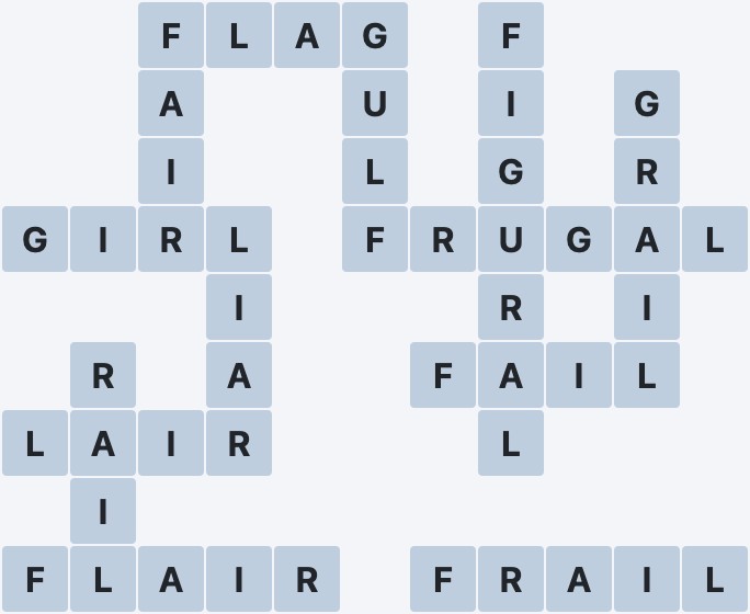 Wordscapes Fall - Fog - level 2976 puzzle answer