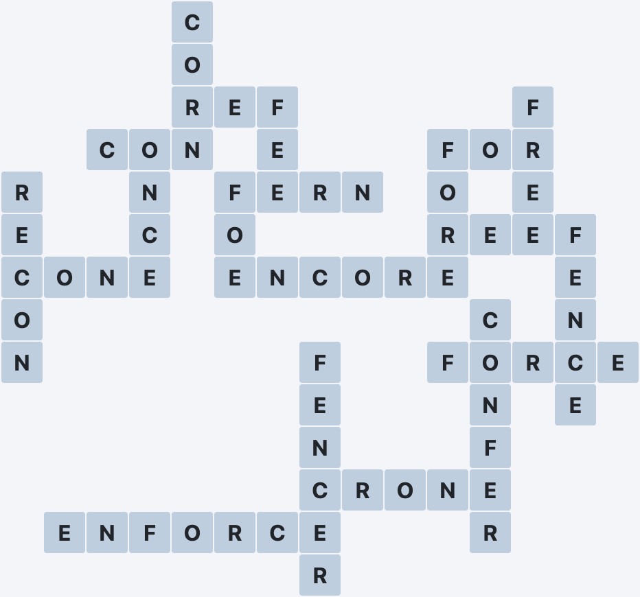Wordscapes Fall - Oak - level 3024 puzzle answer