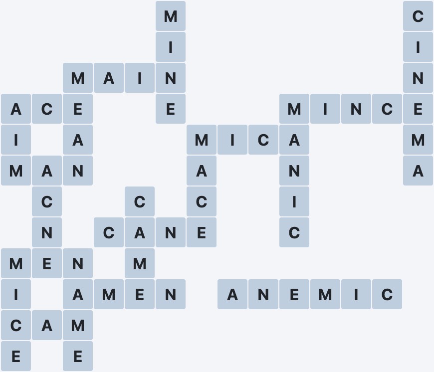 Wordscapes Rain Forest - Green - level 3050 puzzle answer