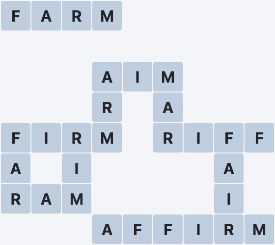 Wordscapes Rain Forest - Curl - level 3073 puzzle answer