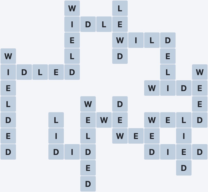 Wordscapes Rain Forest - Curl - level 3080 puzzle answer