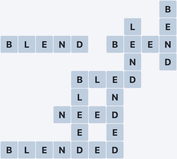 Wordscapes Rain Forest - Frond - level 3098 puzzle answer
