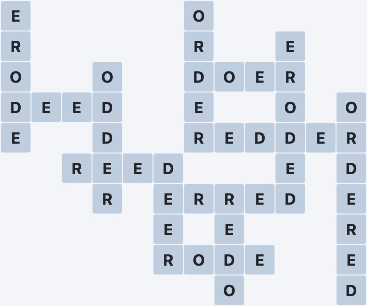 Wordscapes Rain Forest - Frond - level 3100 puzzle answer