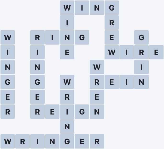 Wordscapes Rain Forest - Frond - level 3104 puzzle answer