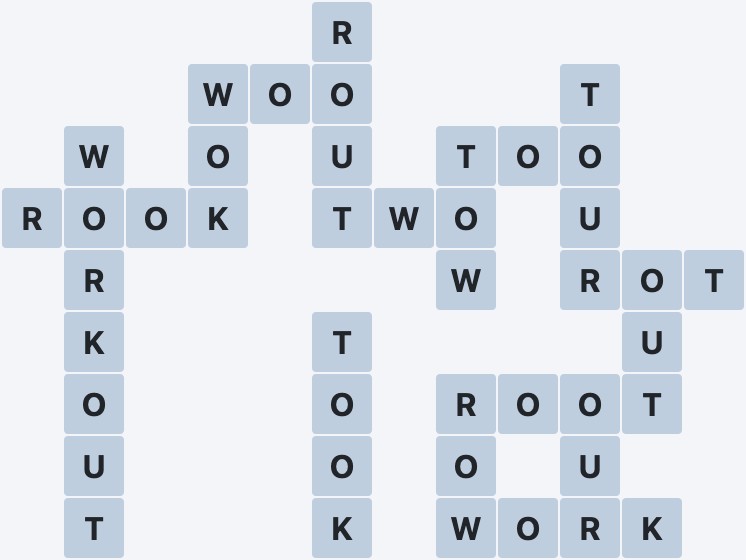 Wordscapes Rain Forest - Lush - level 3119 puzzle answer