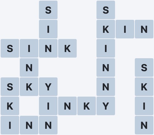 Wordscapes Rows - Lines - level 3147 puzzle answer