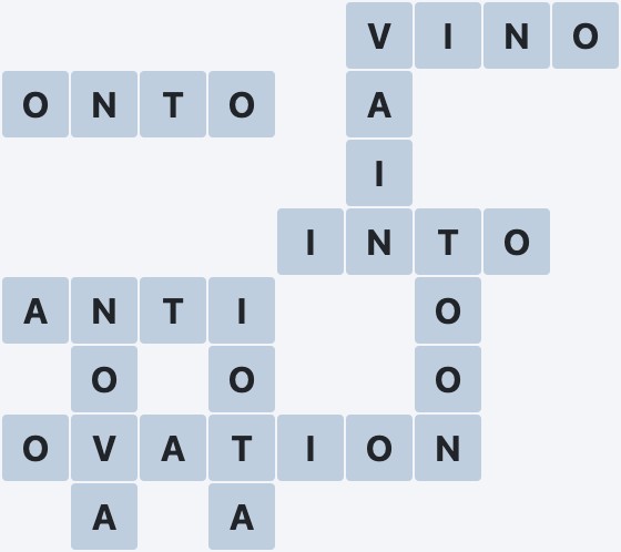 Wordscapes Rows - Lines - level 3150 puzzle answer