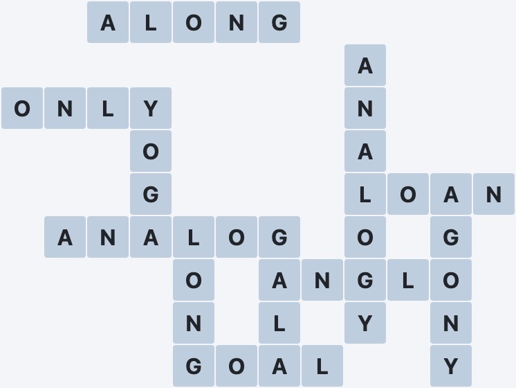 Wordscapes Rows - Lines - level 3152 puzzle answer