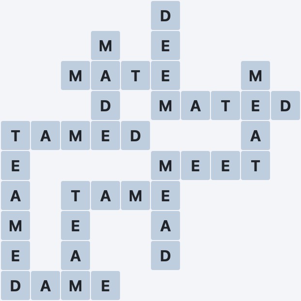 Wordscapes Rows - Far - level 3155 puzzle answer