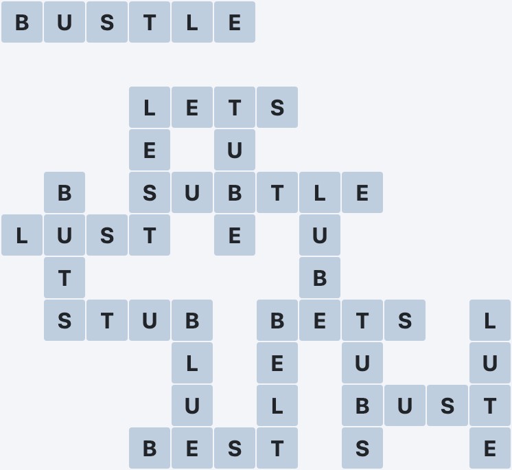 Wordscapes Rows - Far - level 3158 puzzle answer
