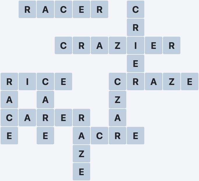 Wordscapes Rows - Far - level 3160 puzzle answer