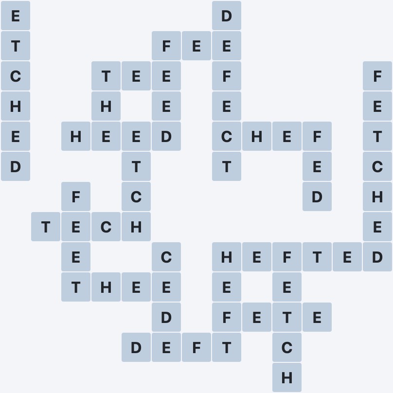 Wordscapes Rows - Far - level 3168 puzzle answer