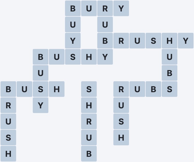 Wordscapes Rows - Grain - level 3176 puzzle answer