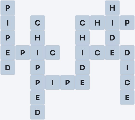 Wordscapes Rows - Seed - level 3185 puzzle answer