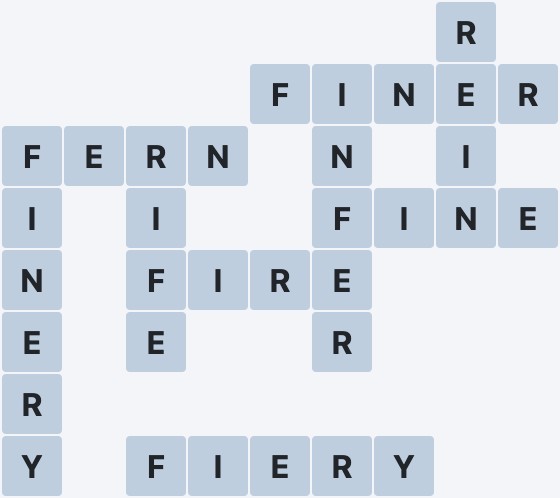 Wordscapes Rows - Seed - level 3187 puzzle answer
