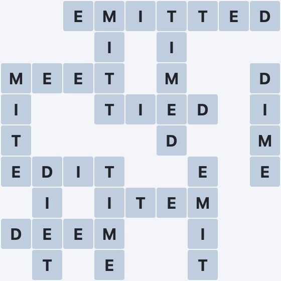 Wordscapes Rows - Seed - level 3190 puzzle answer